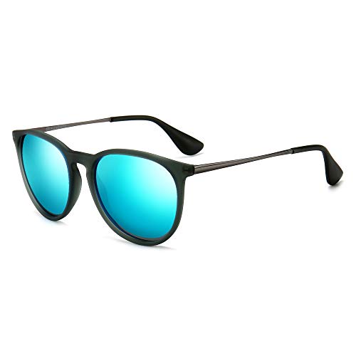 JOLLYNOVA Vintage Round Sunglasses for Women Men Classic Retro Designer Style