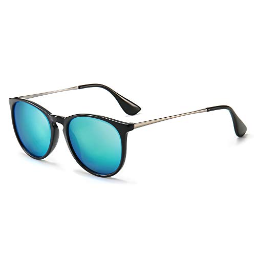 JOLLYNOVA Vintage Round Sunglasses for Women Men Classic Retro Designer Style