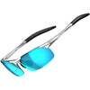 JOLLYNOVA Men's Fashion Driving Polarized Sunglasses for Men - Al-Mg metal Ultralight Frame