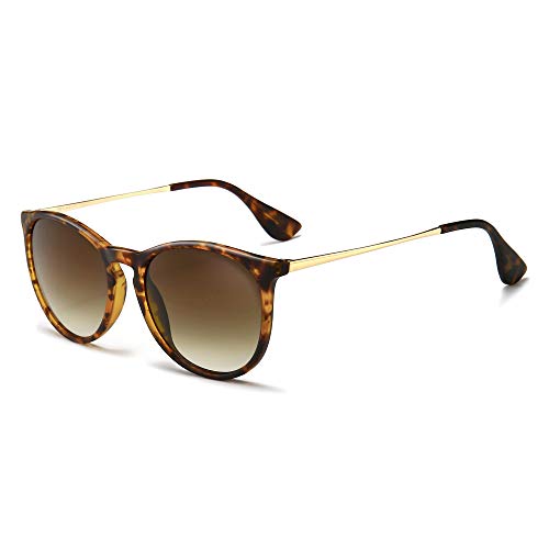 JOLLYNOVA Vintage Round Sunglasses for Women Men Classic Retro Designer Style