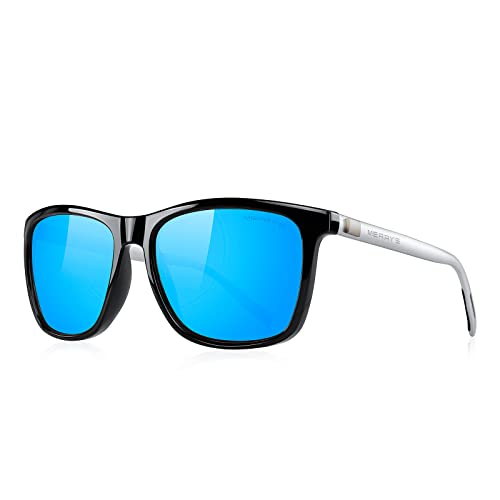 JOLLYNOVA Unisex Polarized Aluminum Sunglasses Vintage Sun Glasses For Men/Women S8286