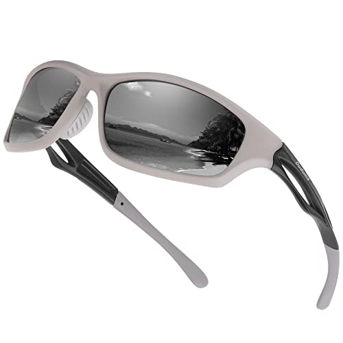 JOLLYNOVA Polarized Sports Sunglasses for Men Women Running Cycling Fishing Golf Driving Shades Sun Glasses Tr90