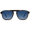 JOLLYNOVA Eyewear - Modern One Bridge Square Men Retro Polarized Aviator Sunglasses