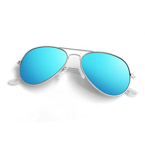 JOLLYNOVA Pilot Sunglasses for Men Women,Lightweight Metal Frame,Polarized UV400 Protection Sun Glasses