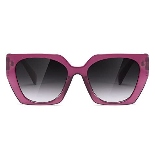 Jollynova Retro Sunglasses Women and Men Square Trendy Show shades fashion vogue UV Protection sun glasses sunshade