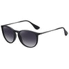 WOWSUN Polarized Sunglasses for Women Vintage Retro Round Mirrored Lens