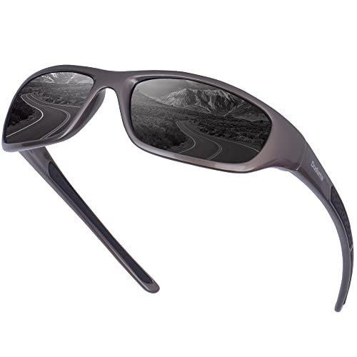 JOLLYNOVA Sports Polarized Sunglasses for Men Women Baseball Cycling Golf Fishing Sun Glasses UV Blocking Tr8116