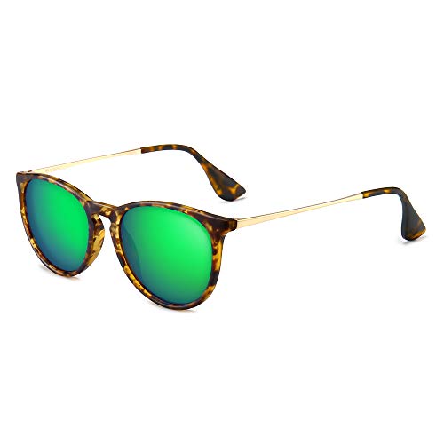 JOLLYNOVA Vintage Round Sunglasses for Women Men Classic Retro Designer Style