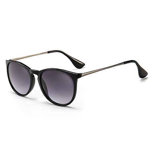 JOLLYNOVA Vintage Round Sunglasses for Women Men Classic Retro Designer Style