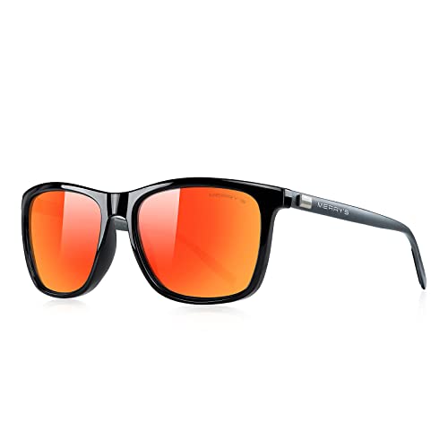 JOLLYNOVA Unisex Polarized Aluminum Sunglasses Vintage Sun Glasses For Men/Women S8286