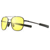 JOLLYNOVA Men's Military Style Polarized Pilot Aviator Sunglasses Bayonet Temples