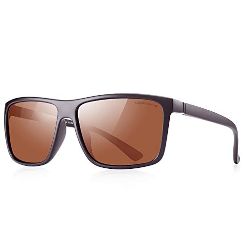 JOLLYNOVA Rectangular Polarized Sports Sunglasses for Men Women Cycling Driving Fishing UV400 Protection S8225