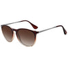 WOWSUN Polarized Sunglasses for Women Vintage Retro Round Mirrored Lens