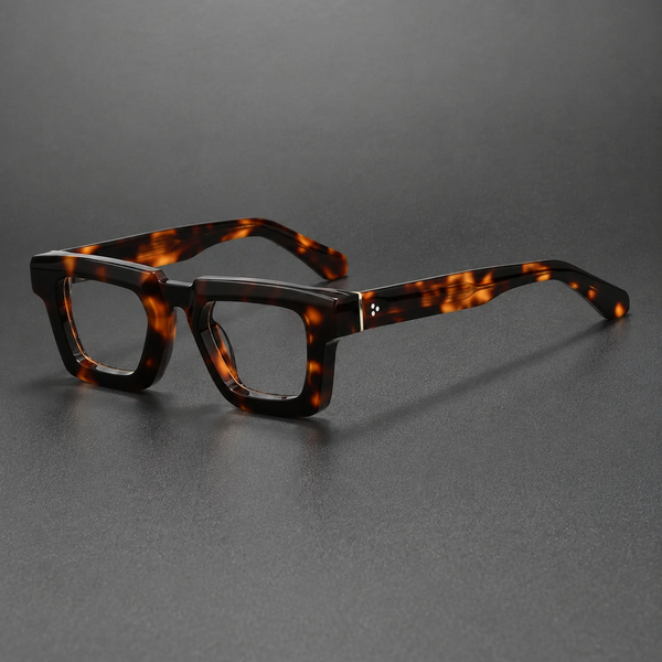Quillen Retro Rectangle Acetate Glasses Frame
