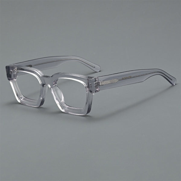 Lew Vintage Square Acetate Glasses Frame