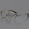 Kaspi Retro Titanium Square Glasses Frame