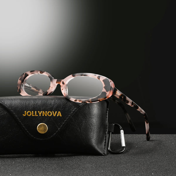 Jan Oval Vintage Acetate Eyeglasses Frame