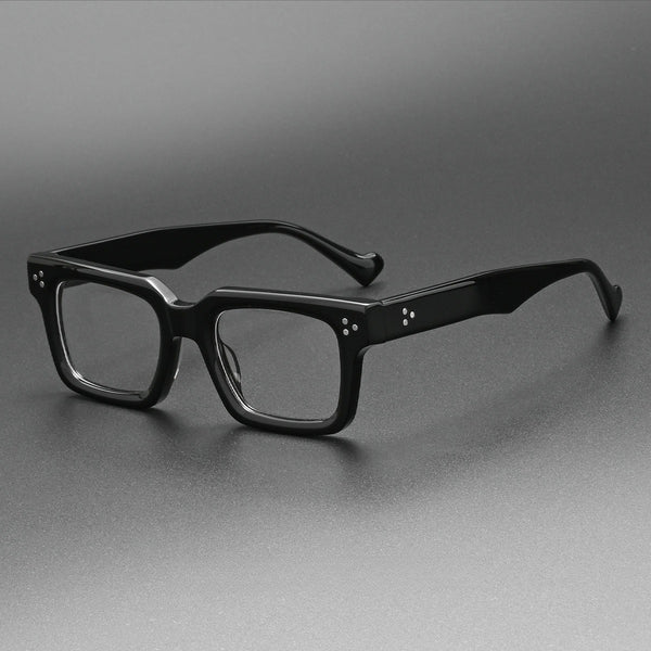 Harper Retro Rectangle Acetate Glasses Frame