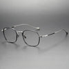 Sedra Retro Titanium Square Glasses Frame