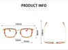 Japanese addition of the same style of Yong GMS-632 tortoiseshell color plate glasses frame square frame handmade titanium frame men's retro glasses frame