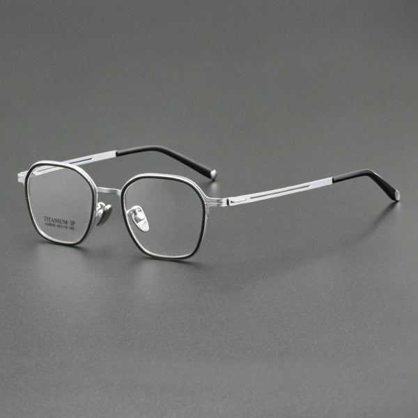 James Retro Titanium Ultra-Light Glasses Frame