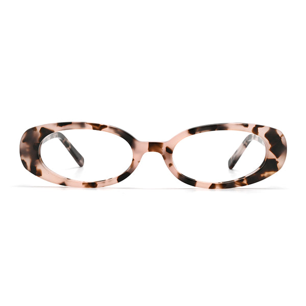 Jan Oval Vintage Acetate Eyeglasses Frame