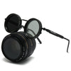 Zoya Retro Round Steampunk ND Dimming Sunglasses
