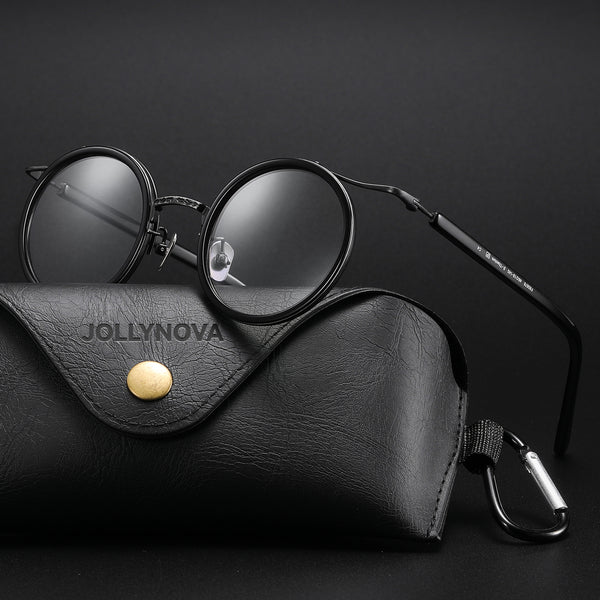 Amazon.com: Pure Titanium Retro Round Reading Glasses for
