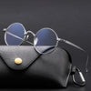 Monroe Titanium Round Glasses Frame