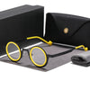Jago Titanium Acetate Round Glasses Frame