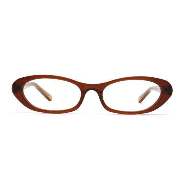 Diane Oval Vintage Acetate Eyeglasses Frame