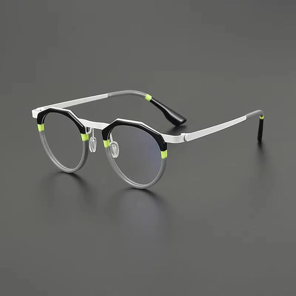 Shin Acetate Titanium Glasses Frame