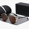 JOLLYNOVA Unisex Portable Full Frame Glasses Polarized Cat-eye Frame Glasses UV400