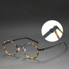 Valeria Titanium Vintage Round Eyeglasses Frame