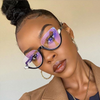 Elyan Cat Eye Spectacle Diamond Glasses Frame