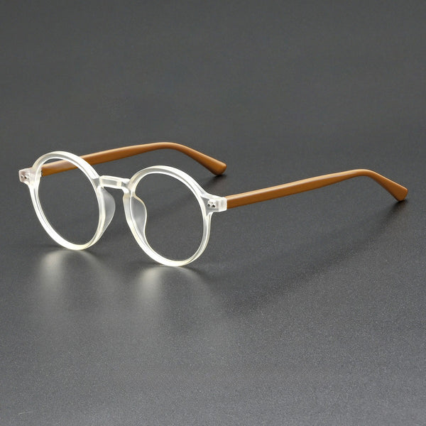 Mindy Vintage TR90 Round Eyeglasses Frame