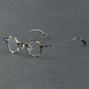 Tatsuo Retro Small Round Acetate Eyeglasses