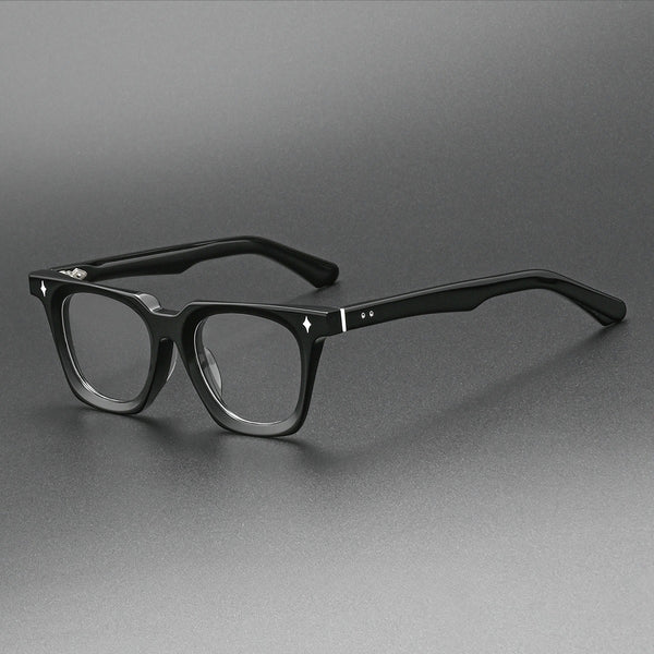 Quint Vintage Square Acetate Glasses Frame