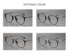 Hamm Titanium Oval Glasses Frame