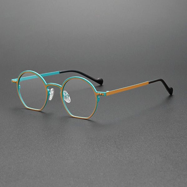 Randy Retro Titanium Eyeglasses Frame