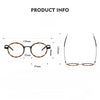 Valeria Titanium Vintage Round Eyeglasses Frame