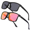 JOLLYNOVA Men's Sports Polarized Sunglasses Square Frame Glasses NP1007