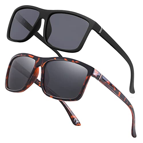 JOLLYNOVA Men's Sports Polarized Sunglasses Square Frame Glasses NP1007