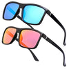 JOLLYNOVA Men's Sports Polarized Sunglasses Square Frame Glasses NP1007