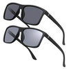 JOLLYNOVA Men's Sports Polarized Sunglasses Square Frame Glasses NP1007
