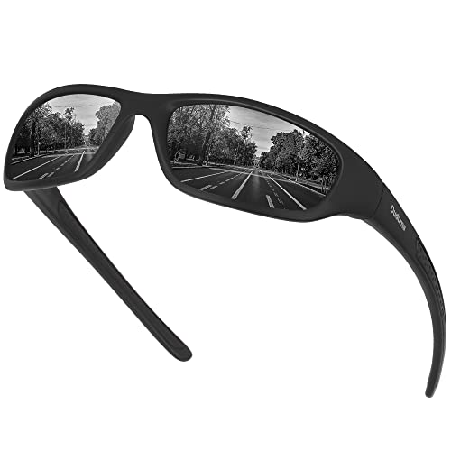 JOLLYNOVA Sports Polarized Sunglasses for Men Women Baseball Cycling Golf Fishing Sun Glasses UV Blocking Tr8116