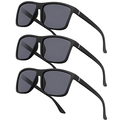 JOLLYNOVA Men's Sports Polarized Sunglasses Square Frame Glasses NP1007
