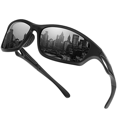JOLLYNOVA Polarized Sports Sunglasses for Men Women Running Cycling Fishing Golf Driving Shades Sun Glasses Tr90