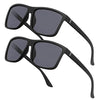 JOLLYNOVA Men's Sports Polarized Sunglasses Square Frame Glasses NP1007