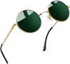 JOLLYNOVA Round Sunglasses for Women Men Circle Sun Glasses UV Protection
